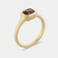 Pebble Ring: Deep Pink Tourmaline