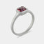 Pebble Ring: Deep Pink Tourmaline
