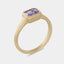 Pebble Ring: Lavender Spinel