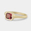 Pebble Ring: Deep Pink Tourmaline