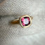 Pebble Ring: Umbalite Garnet