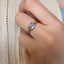 Pebble Ring: Lavender Spinel