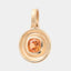 Mini Surface Pendant: Spessartite Garnet