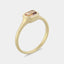 Pebble Ring: Peach Tourmaline