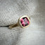 Pebble Ring: Umbalite Garnet
