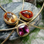 Tablet Necklace: Hessonite Garnet