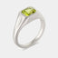 Plateau chrysoberyl ring - side