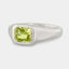 Plateau chrysoberyl ring - top