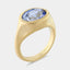 Summon blue sapphire ring - side